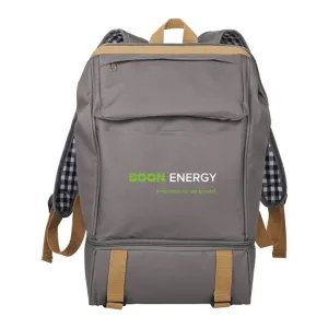 Custom Picnic Backpack Set for Two (11 Piece)