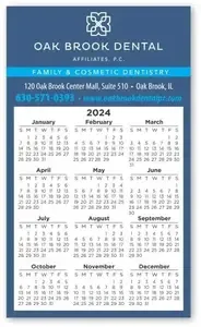 Calendar Sq Crnr Magnet 2-29/32 x 4-15/16