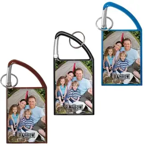 Carabiner Snap-In Photo Keytag