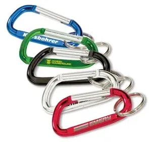 Personalized Carabiner w/Split Ring