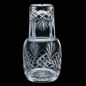 Custom Engraved Crystal Desk Water Set