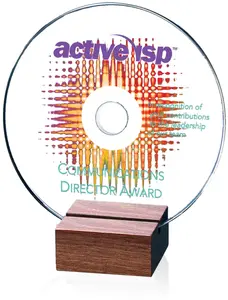 Custom Logo CD Starfire Award