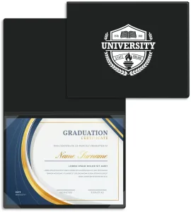 Custom 4-Corner Certificate Holders