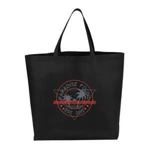 Custom Oversized Shopper Tote - Recyclable & Reusable