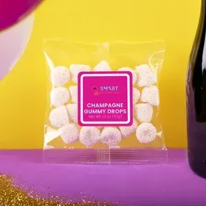 Champagne Gummy Drops Giveaway Candy 1.3 oz