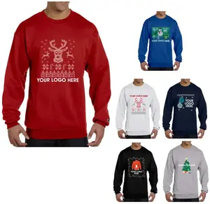 Champion® Double Dry Eco® Crewneck "Ugly Sweater" Sweatshirt