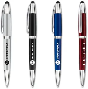 Classic Retractable Pen + Stylus for Touchscreen Devices - Ideal for Corporate Gifts