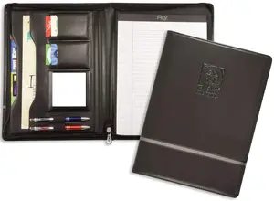 Custom Branded Chartwell Zippered Padfolio