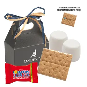 Chocolonely® S'mores Kit in Mini Gable Box