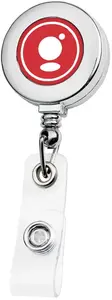 Custom Chrome Round Badge Reel