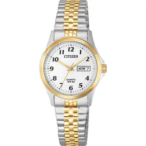 Citizen EQ200495A Ladies Quartz Expansion Band WatchStainless Steel, Two-Tone