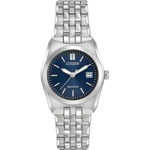 Citizen EW229054L Women's Quartz Two-Tone Blue Dial Watch