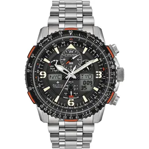 Citizen JY810853E Men's Promaster Skyhawk A-T Eco-Drive Watch, Titanium with Black Dial