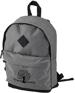 Personalized Heathered Backpack
