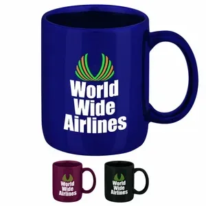 Custom Classic Ironstone Mug - 11 oz. (colors)