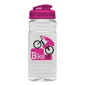 Clear Bottle with Flip-Top Lid (20 oz.)