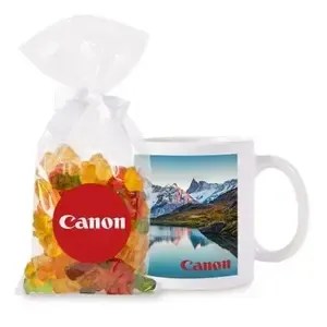Clever Candy Mug Gift Set with Gummy Bears