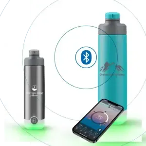 HidrateSpark 20 oz. Smart Water Bottle with Tap-to-Track Technology