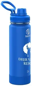 24oz Takeya Actives Vacuum Insulated Spout Lid Stainless Steel Bottle - CLOSEOUT