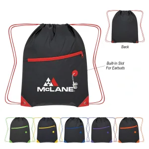 Custom Color Pop Drawstring Bag