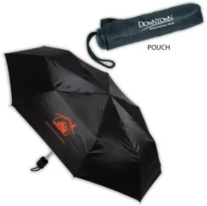 Custom Imprinted Compact Umbrella - Lightweight, Durable, and Portable