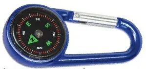 Personalized Compass Carabiner