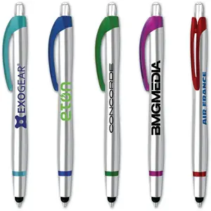 Concorde Pen + Stylus™ - Retractable Custom Branded Ballpoint Pen with Stylus Input