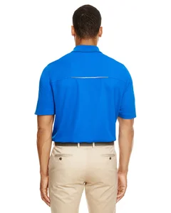 CORE365 Men's Radiant Performance Piqué Polo with Reflective Piping