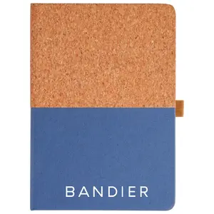 Eco-Friendly Cork and Fruit Paper Notebook