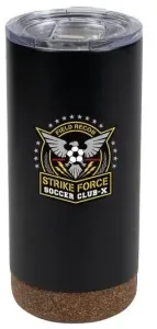 Cork Bottom 16oz Stainless Steel Vacuum Tumbler