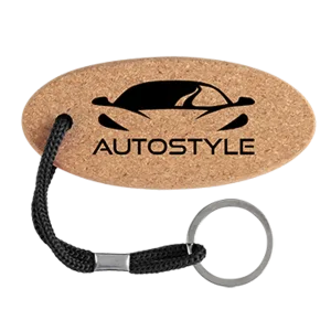 Cork Floating Key Tag