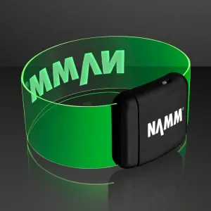 Cosmic Green LED Magnetic Clasp Bracelets