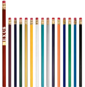 Custom Colorful Graphite Pencil - Latex Free Eraser - 24 HR Rush (up to 10,000 qty)