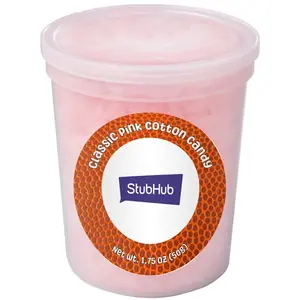 Cotton Candy Basketball Snack Set