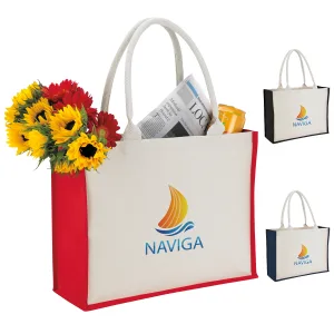 Cotton Landscape Tote Bag