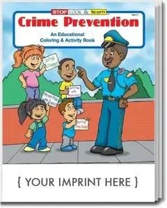 Crime Prevention Coloring Book