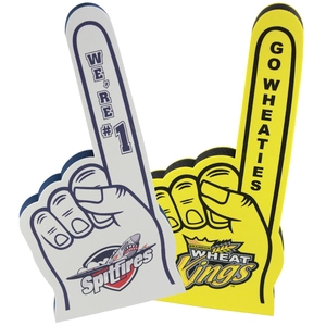 Custom #1 Finger Foam Hand 18"