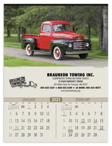 Custom Antique Trucks Calendar