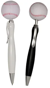 Customized Baseball Top Click Pen