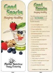 Bookmark - Good Snacks: Staying Healthy