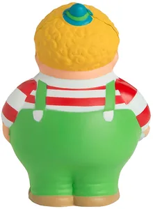 Imprinted Clown Bert Stress Reliever