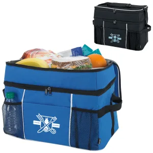 Custom Double-Compartment 30-Can Kooler