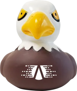 Custom Eagle Rubber Duck
