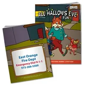 Fun Masks Coloring Book - All Hallows Eve Fun