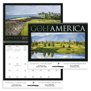 Custom Golf America Calendar