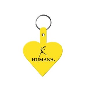 Heart Flexible Key Tag