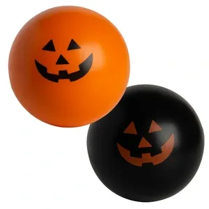 Imprinted Jack O Lantern Stress Ball