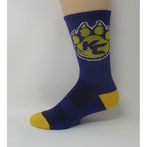 Custom Knit Dress Socks with Knit-In-Logo