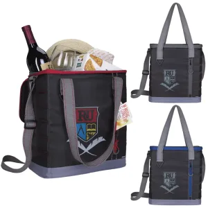 Custom Koozie® Quilted Kooler Tote Bag