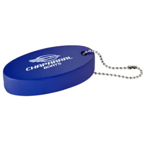 Oval Floater Key Tag